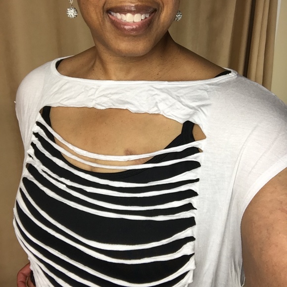 NWT Sleeveless Hi-Lo Dress w/ Slash Detail size 3X - Picture 6 of 16